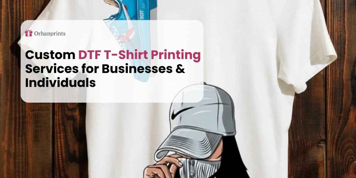 Custom DTF T-Shirt Printing Services for Businesses & Individuals