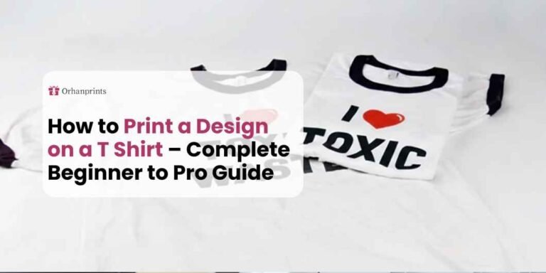 how to print a design on a t- shirt